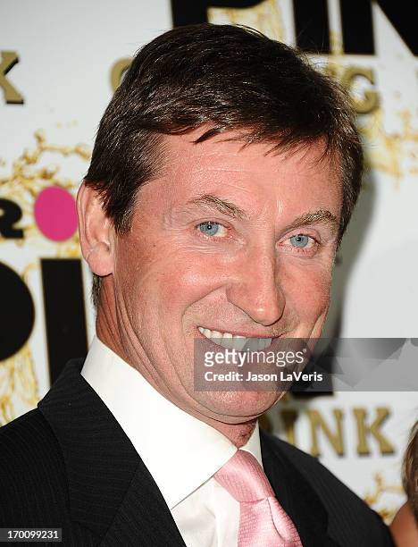Wayne Gretzky attends the Mr. Pink Ginseng Drink launch party at Regent Beverly Wilshire Hotel on October 11, 2012 in Beverly Hills, California.