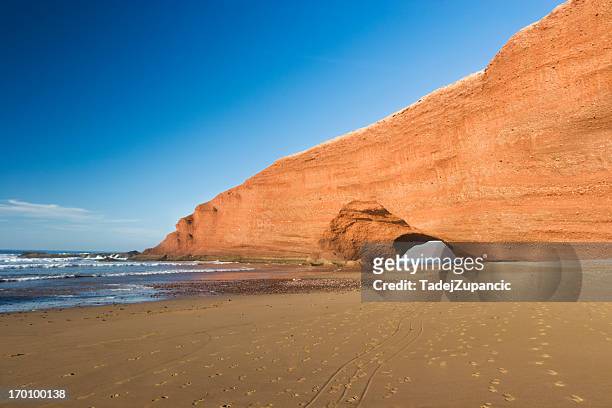 natural arch - sidi ifni stock pictures, royalty-free photos & images