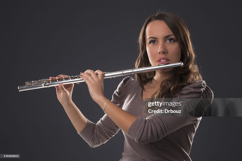 Flute player