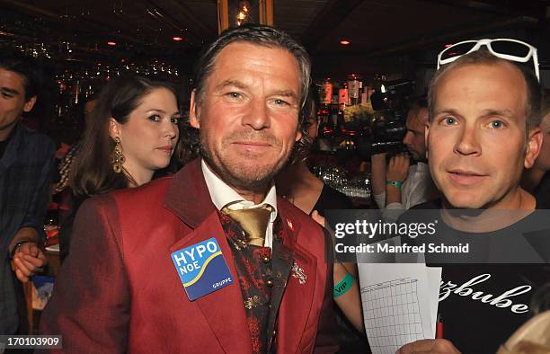 Frenkie Schinkels attends the beauty competition 'Miss Wiener Wiesn-Fest 2013' at Bettel-Alm on June 6, 2013 in Vienna, Austria.