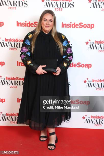 Clair Norris attends the Inside Soap Awards 2023 at Salsa! on September 25, 2023 in London, England.