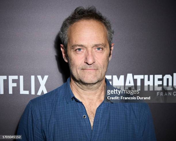 Director Cedric Kahn attends the "Le Proces Goldman" Photocall as part of Cedric Kahn's Restrospective at Cinematheque Francaise on September 25,...