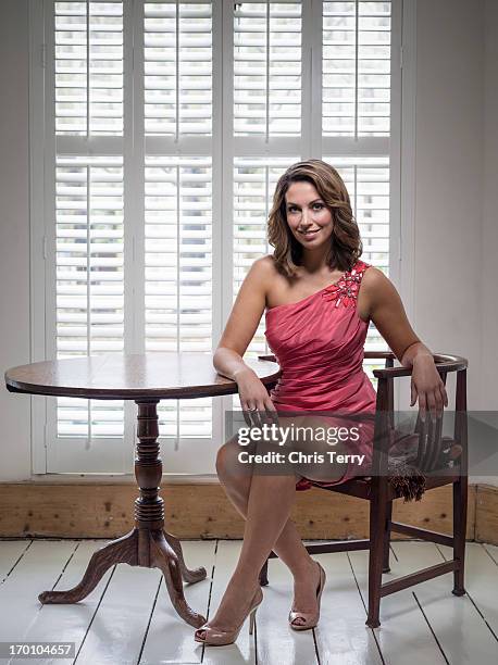 Tv presenter Emma Crosby is photographed for S Magazine on March 18, 2011 in London, England.