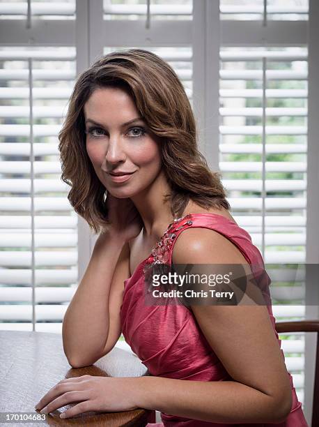 Tv presenter Emma Crosby is photographed for S Magazine on March 18, 2011 in London, England.