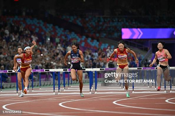 Lin Yuwei Sprinter TOPSHOT - China's Lin Yuwei crosses the finish line to win the... News ...