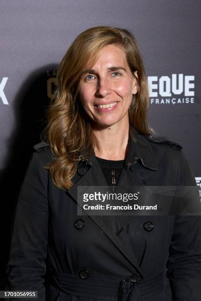 Barbara Carlottti attends the "Le Proces Goldman" Photocall as part of Cedric Kahn's Restrospective at Cinematheque Francaise on September 25, 2023...