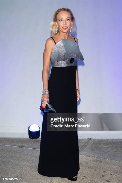Camilla of Bourbon Two Sicilies attends the Pierre Cardin Womenswear Spring/Summer 2024 show as part of Paris Fashion Week on September 25, 2023 in...