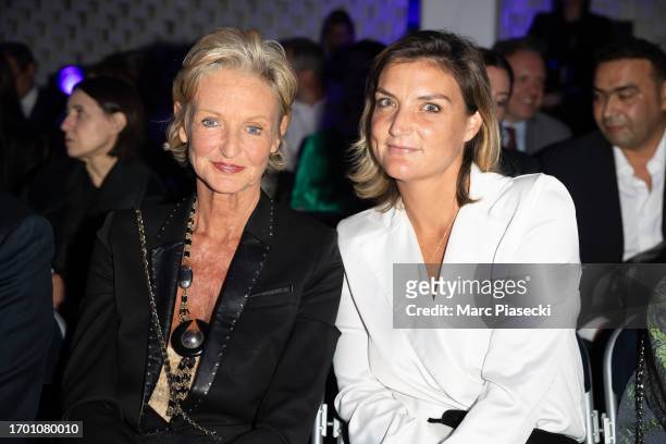 Guests attend the Pierre Cardin Womenswear Spring/Summer 2024 show as part of Paris Fashion Week on September 25, 2023 in Paris, France.