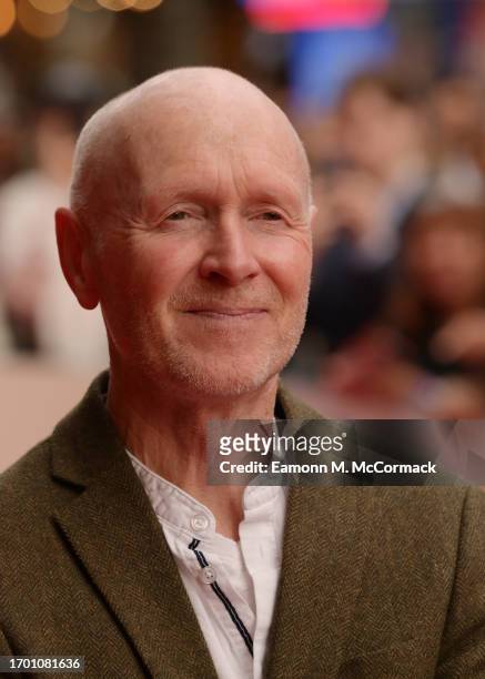 Paul Laverty attends the "The Old Oak" Premiere at Vue West End on September 25, 2023 in London, England.