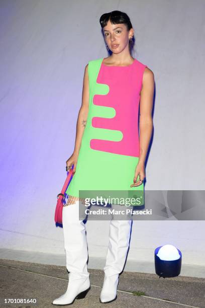 Guest attends the Pierre Cardin Womenswear Spring/Summer 2024 show as part of Paris Fashion Week on September 25, 2023 in Paris, France.