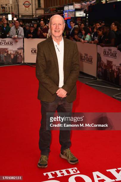 Paul Laverty attends the "The Old Oak" Premiere at Vue West End on September 25, 2023 in London, England.