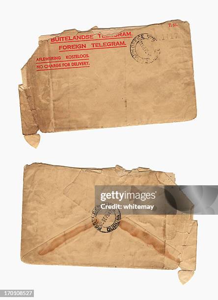 old telegram envelope - 1942 bildbanksfoton och bilder