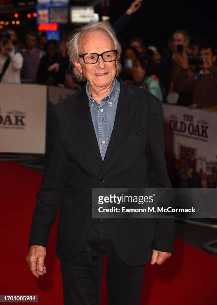 Ken Loach attends the "The Old Oak" Premiere at Vue West End on September 25, 2023 in London, England.