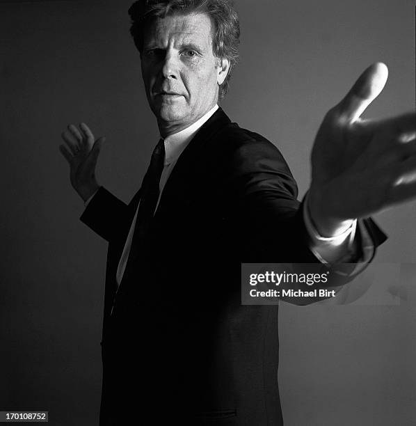 Actor James Fox is photographed on March 12, 1990 in London, England.