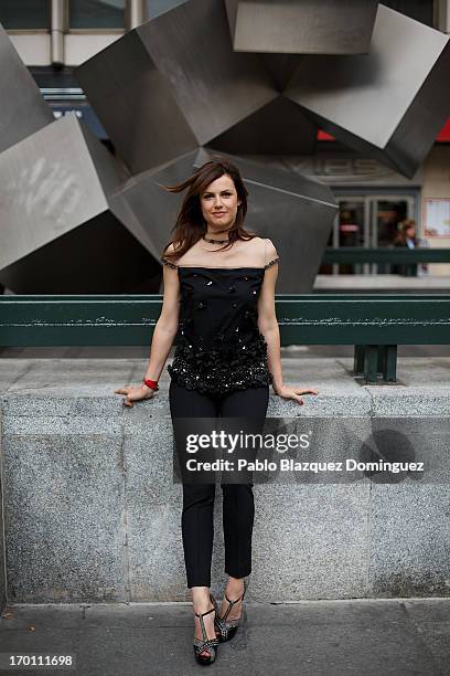 Actress Claudia Bassols poses for a portrait during 'Menu Degustacion' presentation at Cines Princesa on June 7, 2013 in Madrid, Spain.