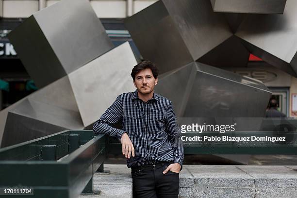 Director Roger Gual poses for a portrait during 'Menu Degustacion' presentation at Cines Princesa on June 7, 2013 in Madrid, Spain.