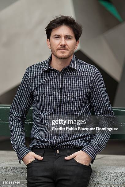 Director Roger Gual poses for a portrait during 'Menu Degustacion' presentation at Cines Princesa on June 7, 2013 in Madrid, Spain.