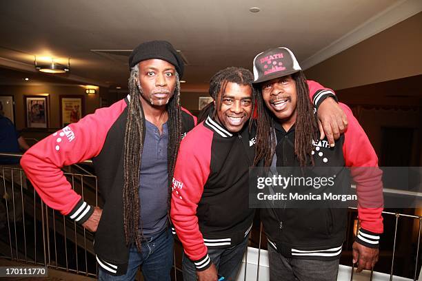 Bobbie Duncan, Bobby Hackney and Dannis Hackney attends the "A Band Called Death" Screening And Meet & Greet at Birmingham 8 Theatre on June 6, 2013...