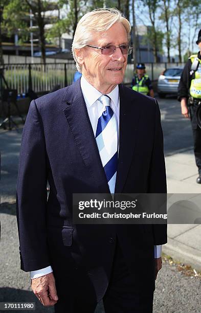 Coronation Street Star William Roache leaves Preston Magistrates Court on June 7, 2013 in Preston, Lancashire. Actor William Roache has been charged...
