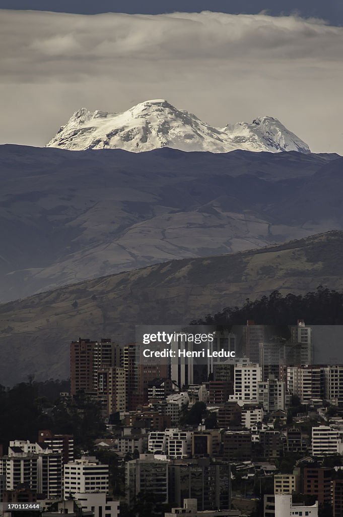 Antisana volcano & Quito