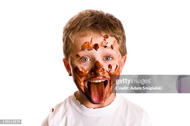 chocolate boy - covering stockfoto's en -beelden