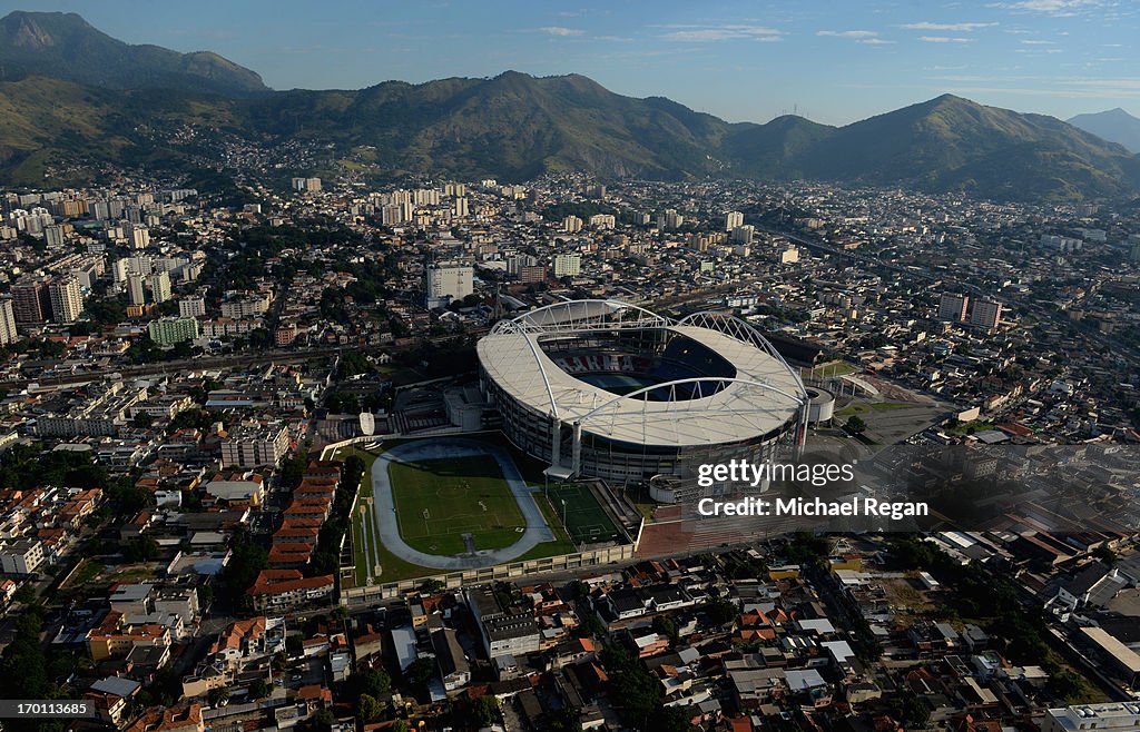 General Views of Venues for 2016 Olympic Games in Rio de Janeiro