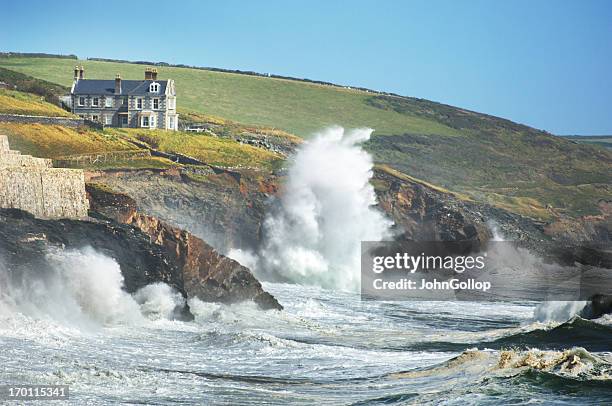 storm - coastal feature stock pictures, royalty-free photos & images