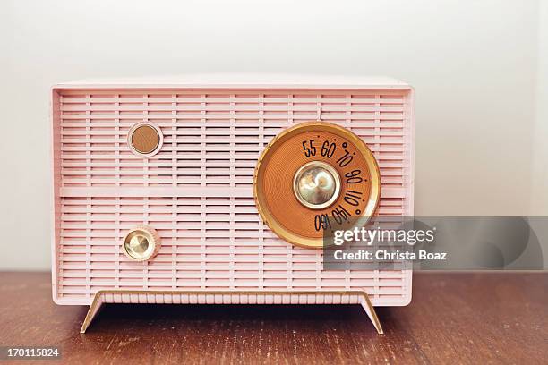 old radio - old radio stock pictures, royalty-free photos & images