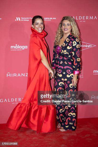 Celia Bermejo and Julieta Brand attend the 60th anniversary celebration of Telva magazine on September 25, 2023 in Malaga, Spain.