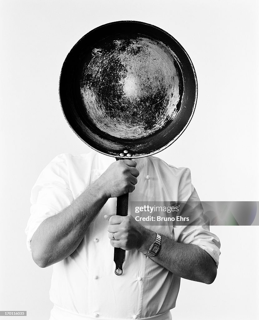 Cook with frying pan