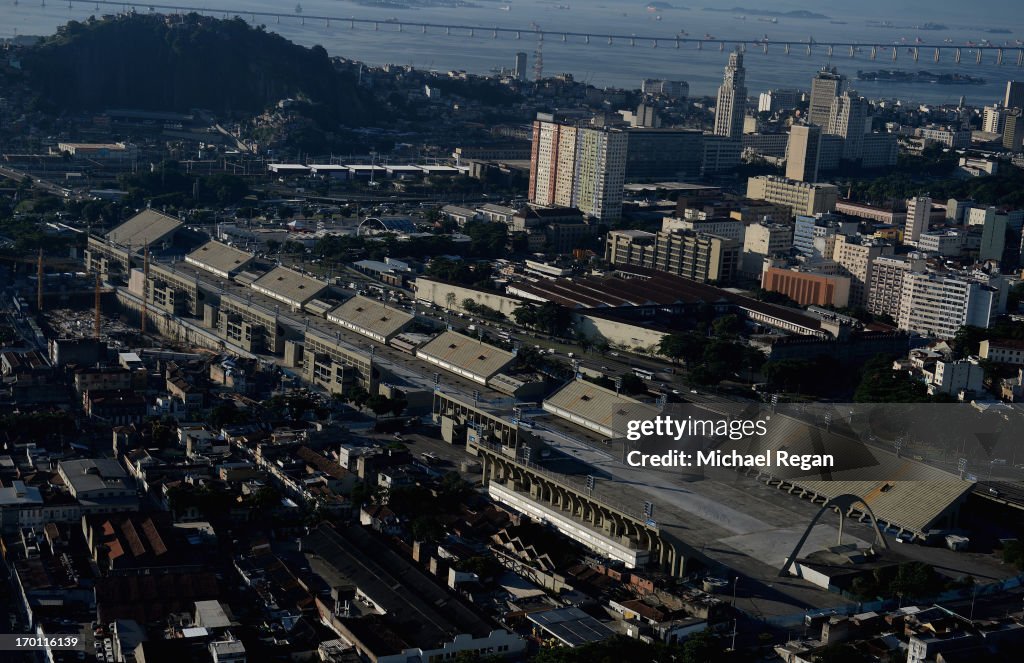 General Views of Venues for 2016 Olympic Games in Rio de Janeiro