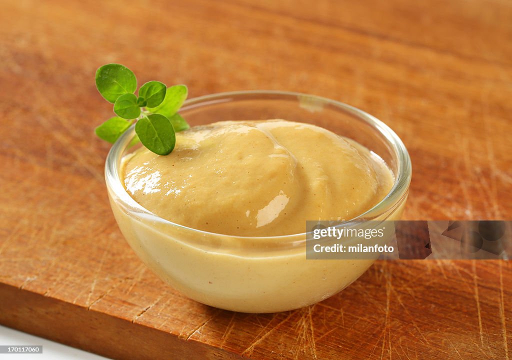 Bowl of mustard
