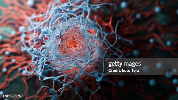 cancer malignant cells - oncology abstract stock pictures, royalty-free photos & images