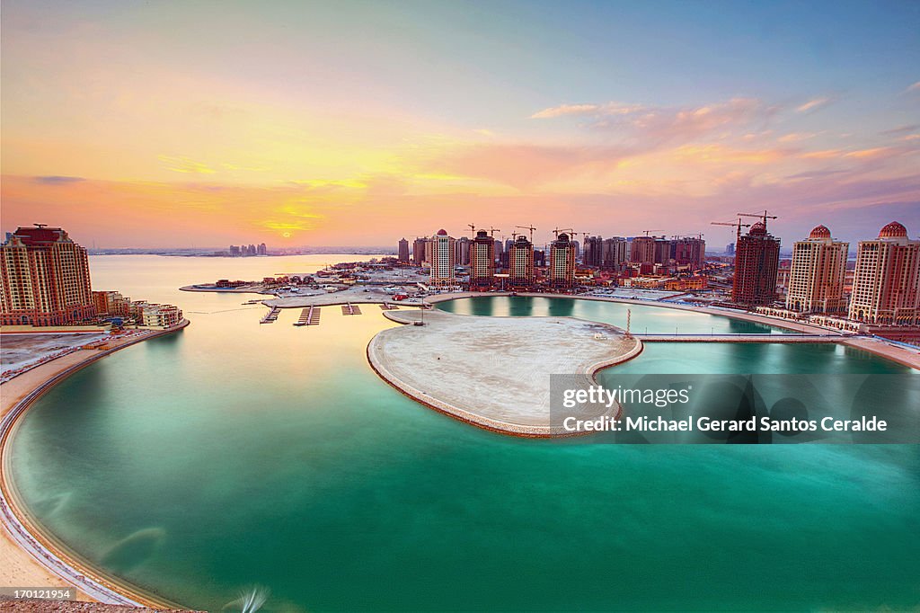 The majestic Pearl of Qatar