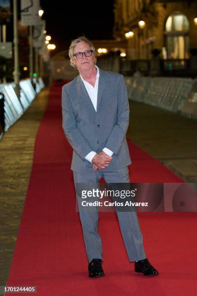 Director Todd Haynes attends the "May December" premiere during the 71st San Sebastian International Film Festival at the Victoria Eugenia theater on...