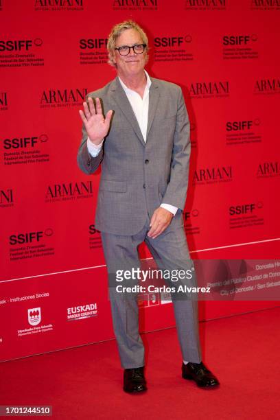 Director Todd Haynes attends the "May December" premiere during the 71st San Sebastian International Film Festival at the Victoria Eugenia theater on...