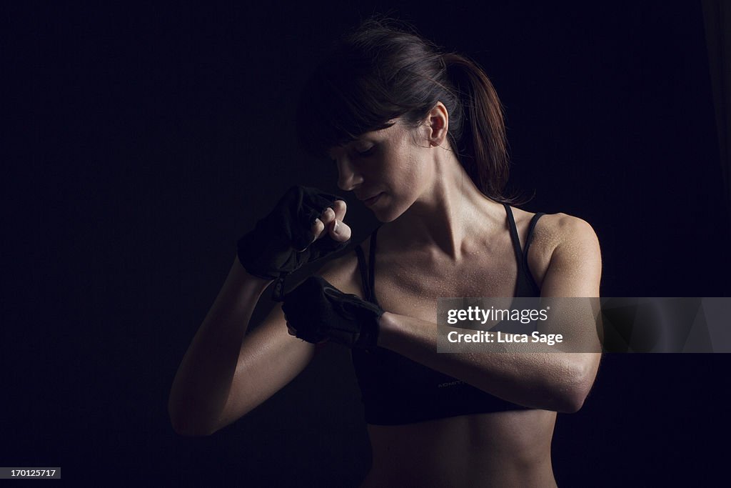 Woman Working Out