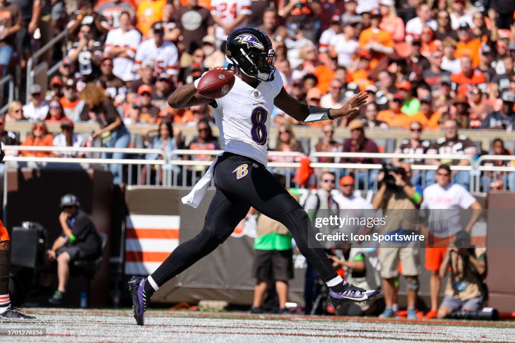 NFL: OCT 01 Ravens at Browns