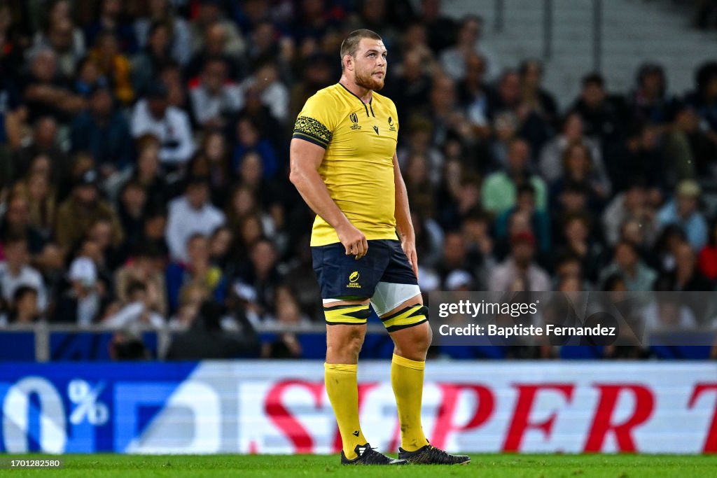Romania Rugby Rwc Stefan IANCU of Romania during the Rugby World Cup 2023 Pool B ...