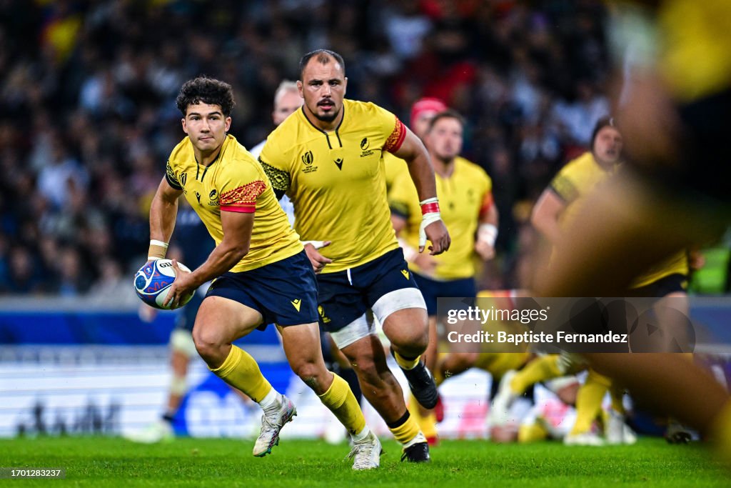 Romania Rugby Rwc Alin CONACHE of Romania during the Rugby World Cup 2023 Pool B ...