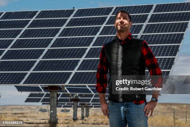 Bruneau, Idaho, Monday, April 24, 2023 - Russ Schiermeier at his farm outside Bruneau.