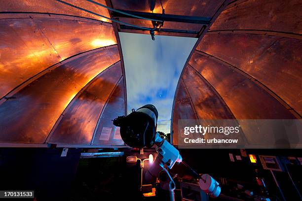 view from an observatory - astrophysics stock pictures, royalty-free photos & images