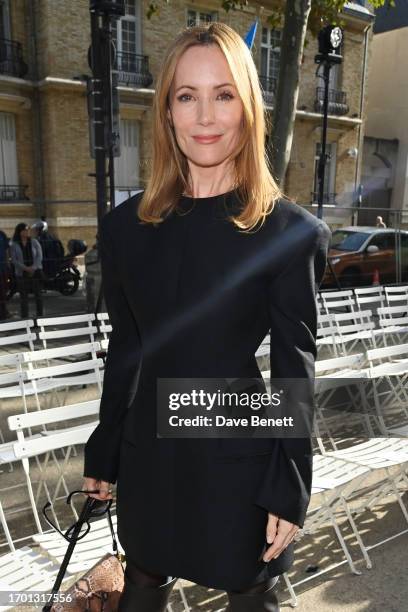 Leslie Mann attends the Stella McCartney show during Paris Fashion Week Womenswear Spring/Summer 2024 on October 2, 2023 in Paris, France.