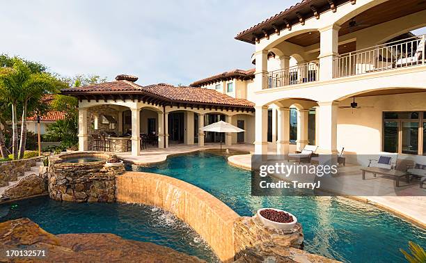 better living - florida mansions stockfoto's en -beelden