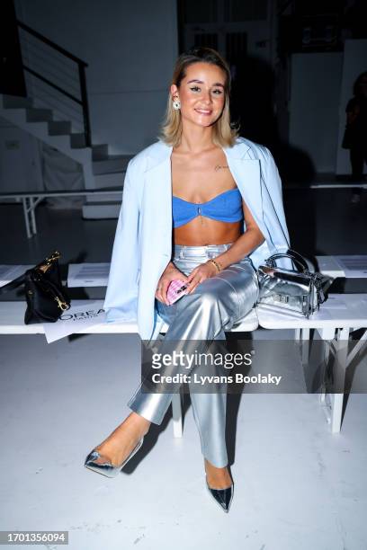Mélissa Alleb attends the Mossi Womenswear Spring/Summer 2024 show as part of Paris Fashion Week on September 25, 2023 in Paris, France.