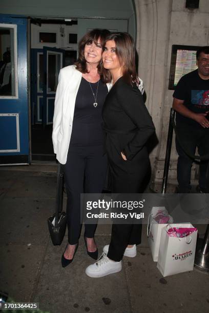 Vicki Michelle and daughter Louise Michelle seen attending the Inside Soap Awards 2023 at Salsa! on September 25, 2023 in London, England.