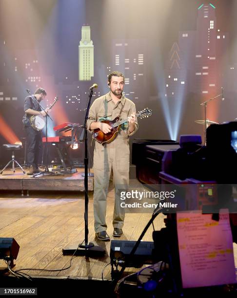 Noah Kahan performs in concert during an "Austin City Limits" TV taping at ACL Live on September 25, 2023 in Austin, Texas.