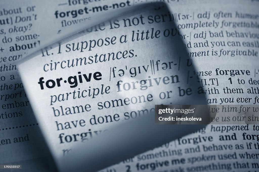 Definition "forgive"