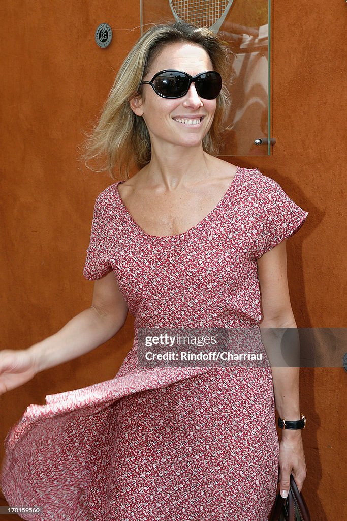 Celebrities At French Open 2013 - Day 14