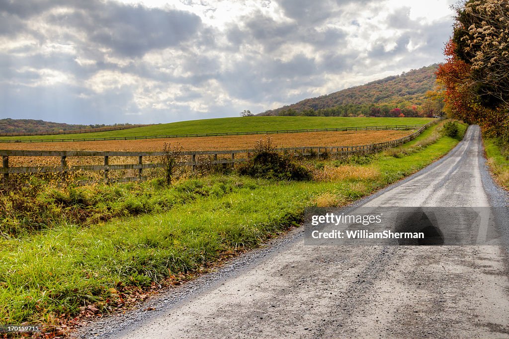 October Rural Background Rural Autumn Landscape Hdr High-Res Stock Photo - Getty Images